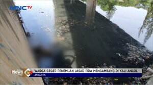 Jasad Pria di Kali Ancol