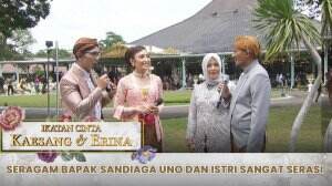 Seragam Bapak Sandiaga Uno Dan Istri Sangat Serasi