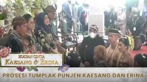 Prosesi Tumplak Punjen Kaesang Dan Erina