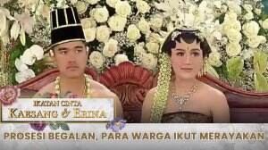 Prosesi Begalan, Para Warga Ikut Merayakan