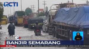 Banjir Masih Genangi Kota Semarang