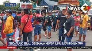Ratusan Supir Truk Gelar Demo Tolak ODOL