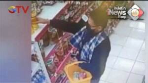 Pencurian Minyak Goreng Terekam Cctv