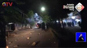 Aksi Mahasiswa Berujung Bentrok
