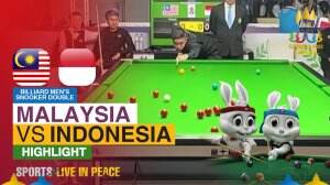 Highlight Billiard Sea Games Cambodia 2023 Indonesia Vs Malaysia