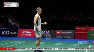 Highlight Singapore Open 2023 Antonsen Vs Gunting