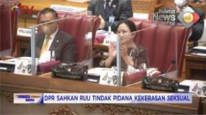 DPR Sahkan RUU Tindak Pidana Kekerasan Seksual