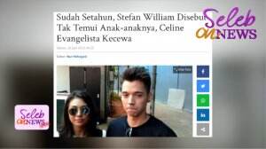 Disangka Tidak Bertemu Anak, Stefan William Bantah!