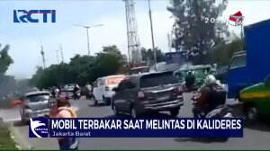 Mobil Tiba-Tiba Terbakar Di Jalan