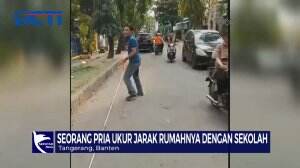 Kecewa, Wali Calon Murid Ukur Zonasi Dengan Meteran
