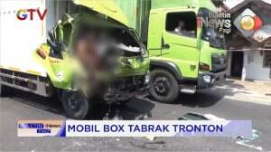 Mobil Box Tabrak Tronton