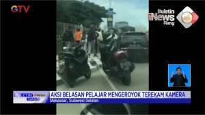 Pelajar Dikeroyok Di Sebuah Jalan Kota Makassar