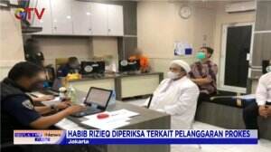 Habib Rizieq Shihab Diperiksa Penuhi Panggilan Polda Metro Jaya