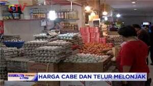 Jelang Natal, Harga Cabe Dan Telur Melonjak