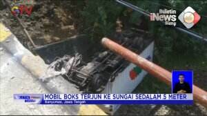 Mobil Boks Terjun Kedalam Jurang