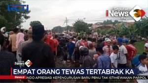 Mobil Tertabrak Kereta Api