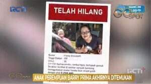 Anak Barry Prima Akhirnya Ditemukan
