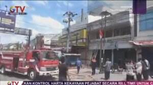 Seorang ODGJ Terjebak Kepulan Asap