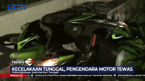 Kecelakaan Tunggal, Pengendara Motor di Palangkaraya Tewas