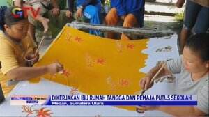 Produksi Batik Rumahan Dengan Berbagai Jenis Kain di Masa Pandemi