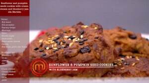 Sunflower & Pumpkin Seed Cookies Ala Mariska - MasterChef Season 7
