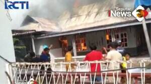 Kebakaran Permukiman Padat Penduduk Di Kolaka