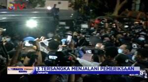3 Dari 5 Tersangka Kasus Kerumunan Menyerahkan Diri Ke Polda Metro Jaya