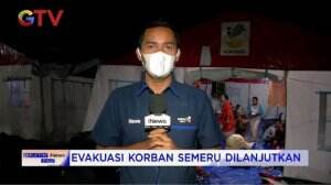 Evakuasi Korban Semeru Dilanjutkan