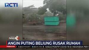 Angin Puting Beliung Rusak Rumah