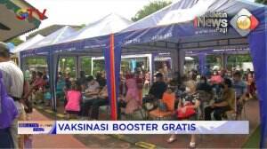 Vaksinasi Booster Dipadati Warga