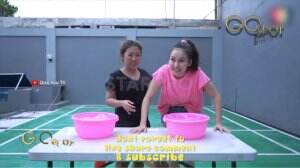 Baskom Challenge Ayu Ting-Ting Vs Kiky Saputri