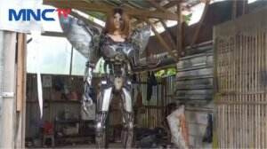 Robot Dari Barang Rongsok