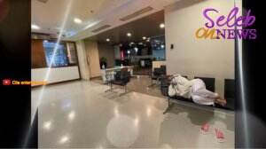 Viral! Inul Tidur Di Ruang Tunggu RS Pakai Tas Mahal Sebagai Bantal
