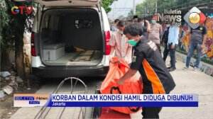 Jasad Wanita Hamil di Saluran Air