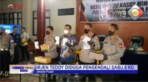 Irjen Teddy Minahasa Tersangka Narkoba