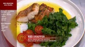 Shrimp Bruschetta Ala Hamdzah, Pan Seared Snapper Ala Becca dan Red Snapper Ala Clava - MasterChef Season 7