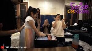Arsy Dapat Kado Spesial dari Aurel