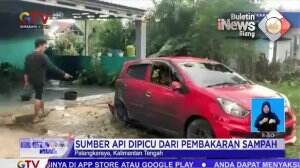Mobil Terbakar di Bagasi