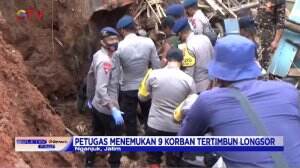 9 Orang Korban Yang Tertimbun Longsor Berhasil Di Temukan