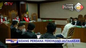 Sidang Perdana Ferdinadn Hutahaean