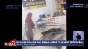 Mak Mak Ngamuk Rusak Motor