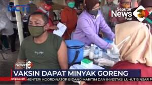 Vaksin Dapat Minyak Goreng