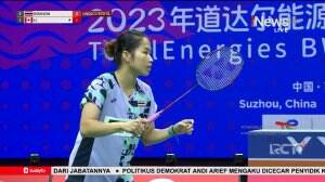 Highlight Tunggal Putri BWF Sudirman Cup 2023 Intanon Vs Li