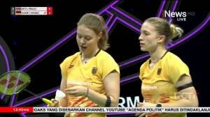 Highlight Ganda Putri BWF Sudirman Cup 2023 Kitit/Prajo Vs Kuesp/Moszc