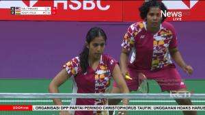 Minimatch Ganda Putri BWF Sudirman Cup 2023 Tan/Thinaah Vs Jolly/Pulle