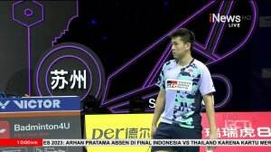 Highlight Tunggal Putra BWF Sudirman Cup 2023 Vitidsarn Vs Schaefer