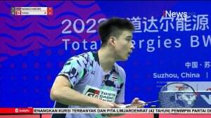 Highlight Tunggal Putra BWF Sudirman Cup 2023 Wangcharoen Vs Yang