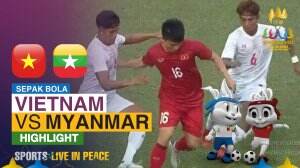Highlight Sepak Bola Sea Games Cambodia 2023 Vietnam Vs Myanmar
