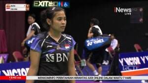 Highlight Victor Hong Kong Open 2023 Marin Vs Tunjung