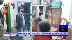 Rumah Warga Hancur Setelah Di Lempar Bom Ikan Oleh Orang Yang Tak Dikenal